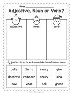 Christmas Grammar Worksheet thumbnail