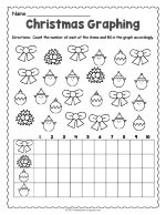 Christmas Graphing Worksheet thumbnail