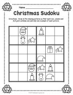 Christmas Sudoku thumbnail