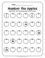 Fall Counting Worksheet thumbnail