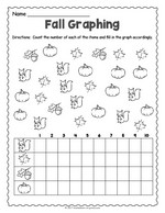 Fall Graphing Worksheet thumbnail