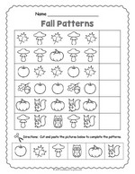 Fall Pattern Worksheet thumbnail