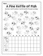 Fish Count and Graph Worksheet thumbnail