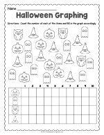 Halloween Graphing Worksheet thumbnail