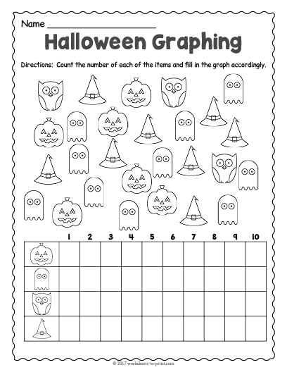 halloween-graphing-worksheet