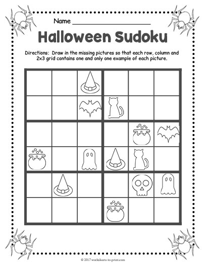 Halloween Sudoku