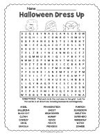 Halloween Word Search thumbnail