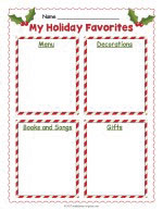 Holiday Writing Worksheet thumbnail