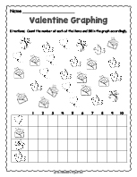 Valentine's Day Graphing Worksheet thumbnail