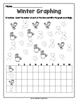 Winter Graphing Worksheet thumbnail